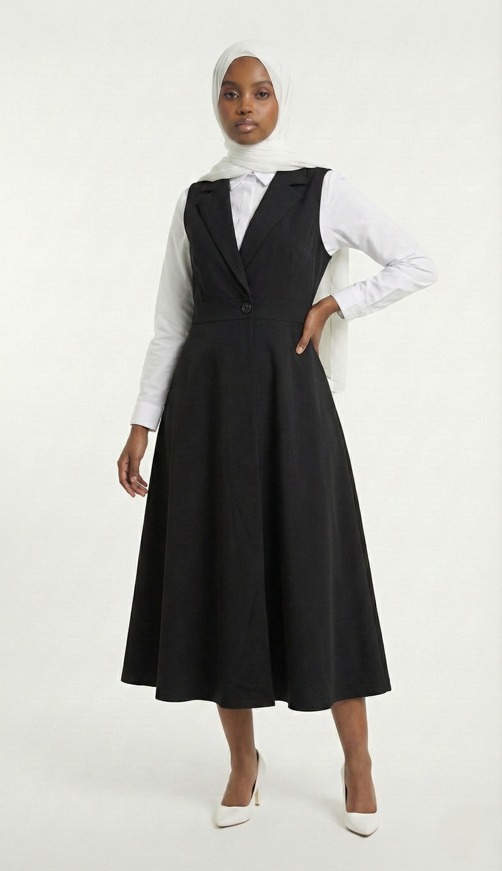 VESTIDO MIDI OFFICE